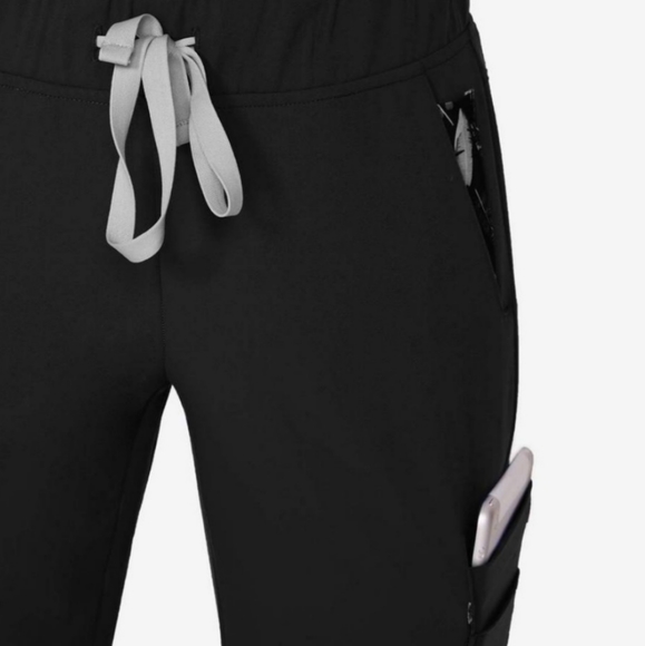 FIGS Tema Performance Wide Leg Cargo Scrubs Pants - Picture 3 of 12